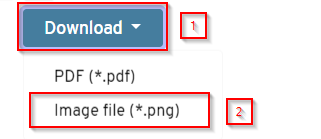 Export Qr code image