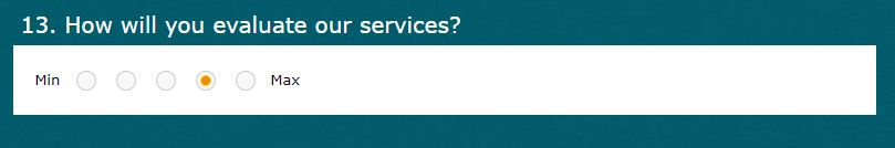 scale question sample