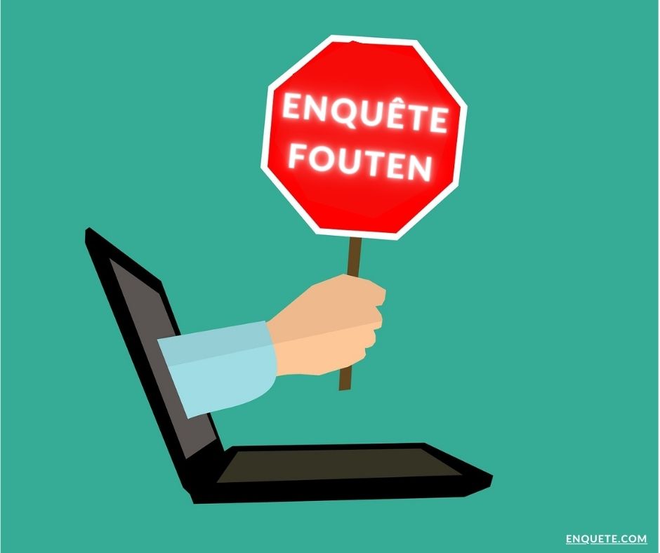 enqu&ecirc;te fouten